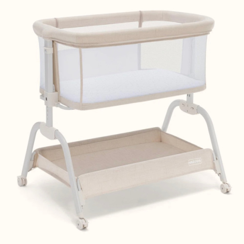 HARPPA Cuddly Lite | 2-in-1 Baby Bassinet & Bedside Sleeper for Newborns with Anti-Reflux Mattress