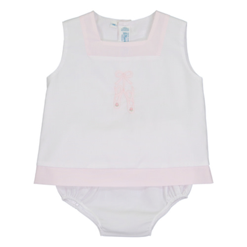 Ballet Shoes Diaper Set