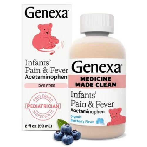 Genexa Infants' Pain & Fever Treatment - Blueberry - 2 fl oz