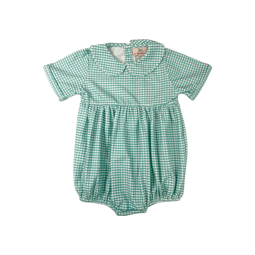 Garden Gingham Knit Bubble