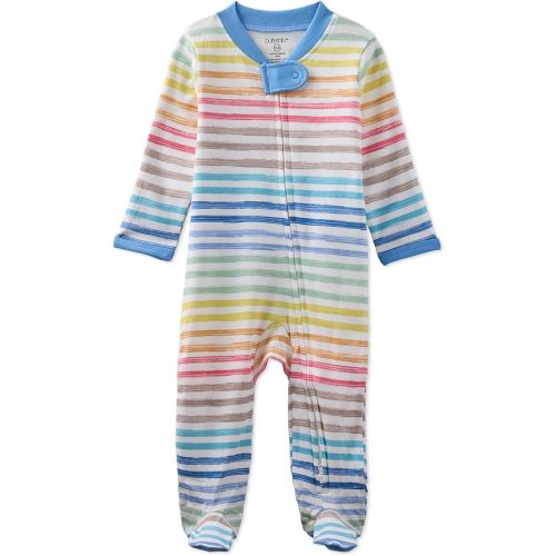 baby-boys Scout Sleep & Play 100% Organic Cotton Footed Zip Front Sleeper Pajamas for Baby Boys