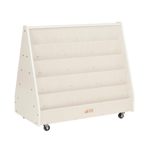 Double-Sided Mobile Book Display