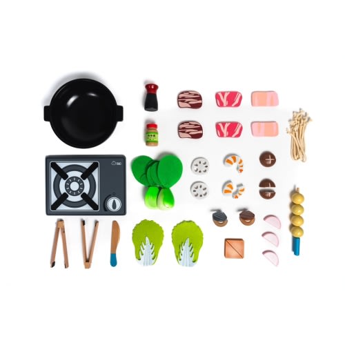 Bitty Bao Wooden and Magnetic Hot Pot Toy Set - Wooden Toys