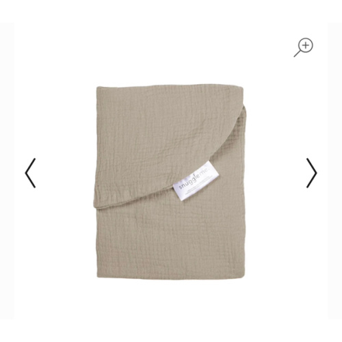 Lounger Curve Muslin Cover | Birch