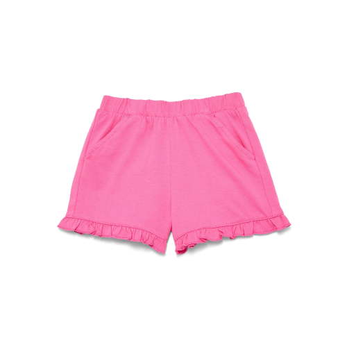 Wonder Nation Toddler Girls Ruffle Hem Shorts, Sizes 18M-5T