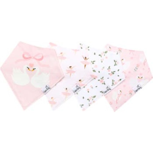 Katernia 4-Pack Cotton Bandana Bibs