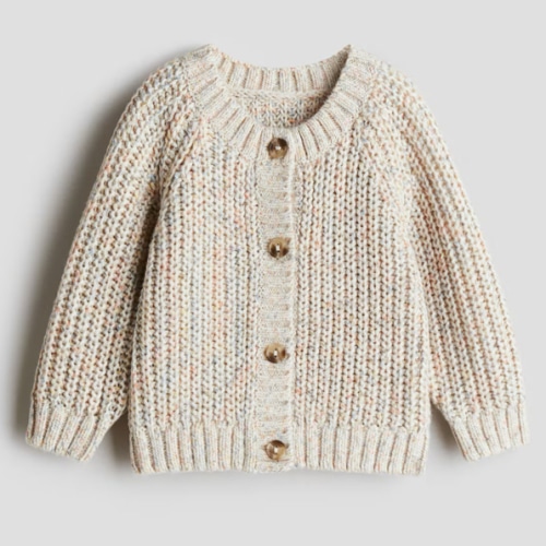 CHUNKY-KNIT CARDIGAN