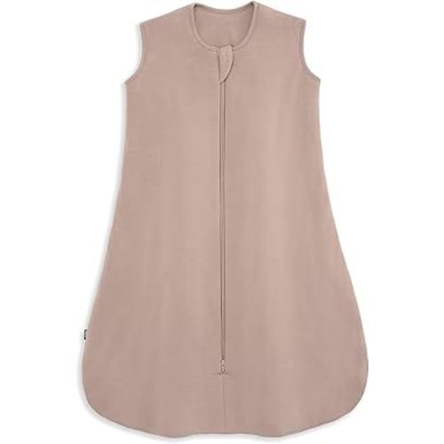 HALO Sleepsack Supersoft Wearable Blanket, Viscose Made from Bamboo, Sleeping Bag for Babies, 1.5 TOG, 0-6 Months, Small, Mocha