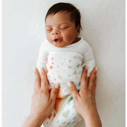 Rainbow Swaddle Sleep Sack - Large (12-18 pounds)