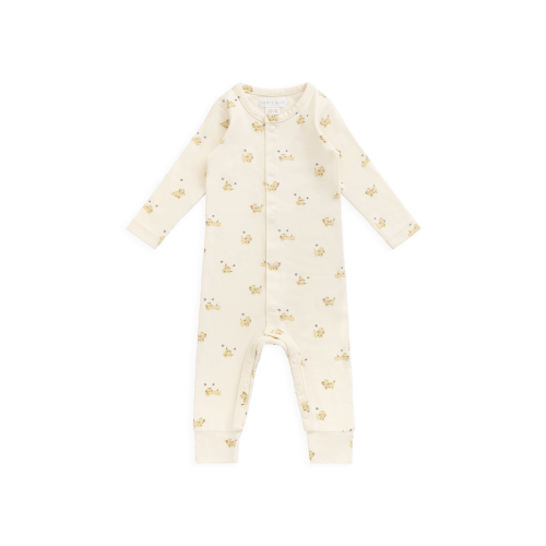 Organic Cotton Trey Onepiece - Playful Honey
