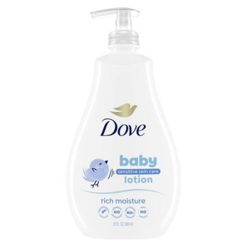 Baby Dove Rich Moisture Sensitive Skin Scented Hypoallergenic Lotion - 20 fl oz
