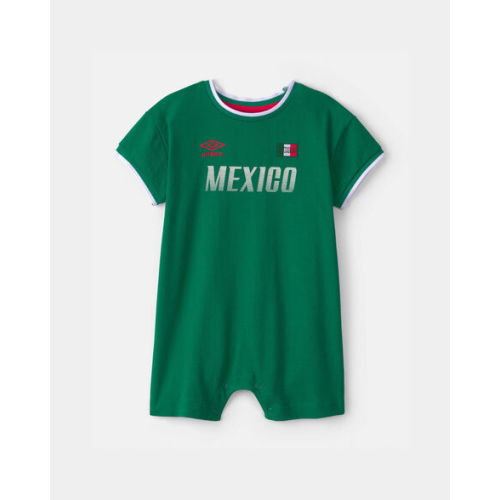 Baby Umbro Mexico Soccer Romper - Green | Carter's