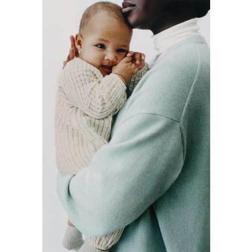 STRIPED ROMPER - Ecru | ZARA United States