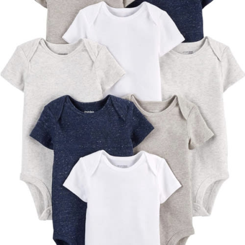 Simple Joys by Carter's Baby 8-Pack Short-Sleeve Bodysuit