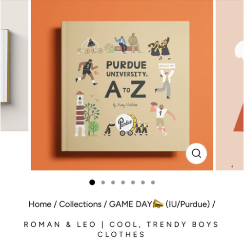 Purdue University A to Z Book by Mary Voelker - Hard Cover