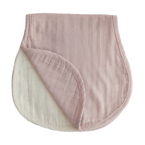 Mushie Muslin Baby Burp Cloth Organic Cotton 2-Pack