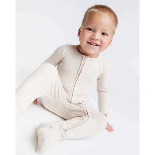 Cream Puff Ribbed Convertible Romper