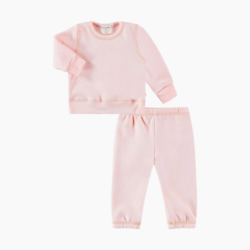 Paige Lauren Baby Blanket Blend Fleece Loungewear Sets-Splendid - Pink, 12-18m