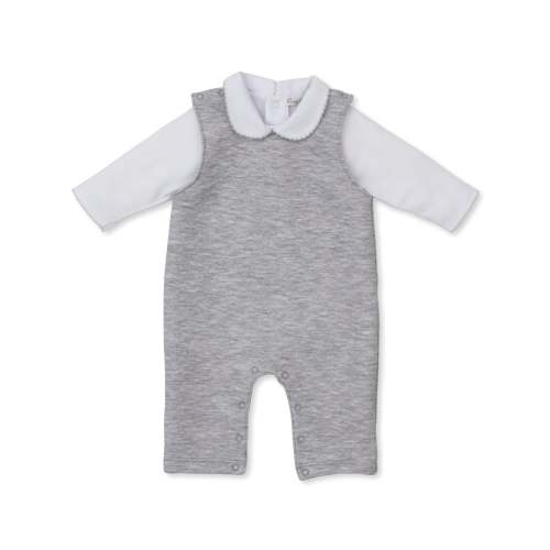 Classic Jacquards Grey Overall Set