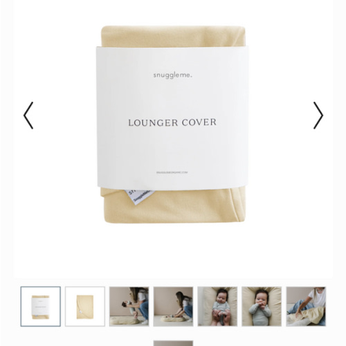 Infant Lounger Cover | Honey