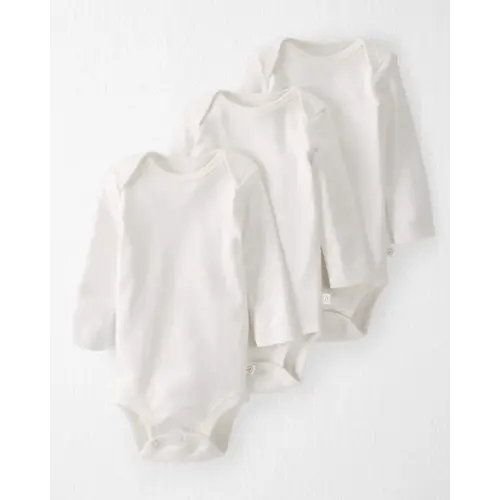 Baby 3-Pack Organic Cotton Bodysuits - Little Planet | Carter's