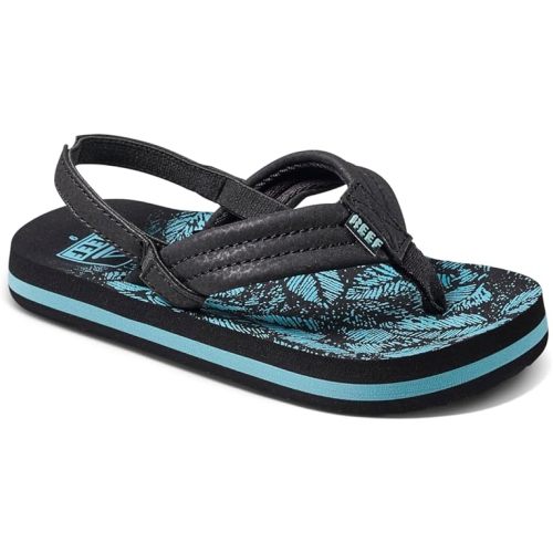 Reef Toddler/Little Kid Ahi Beach Flip Flop, Soft Cushion Footbed, Water Friendly, Backstrap