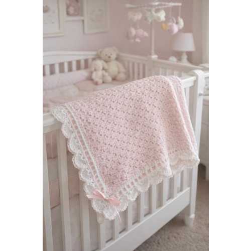 Crochet Baby Blanket | Handmade Heirloom Blanket | Custom Baby Shower Gift | Personalized Crochet Baby Blanket | Custom Color Baby Blanket