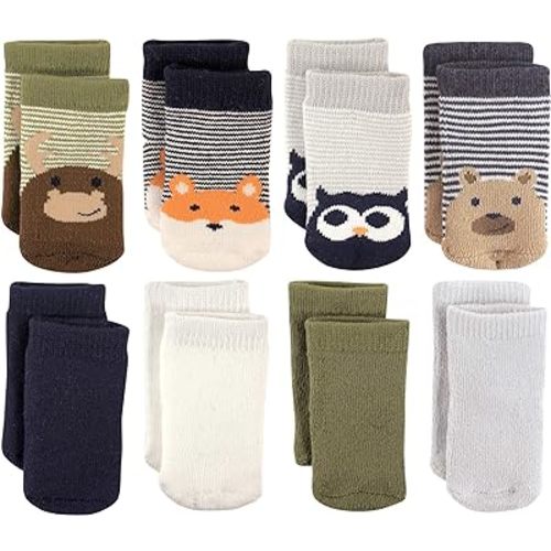 Luvable Friends Baby Fun Essential Socks Multi-pack