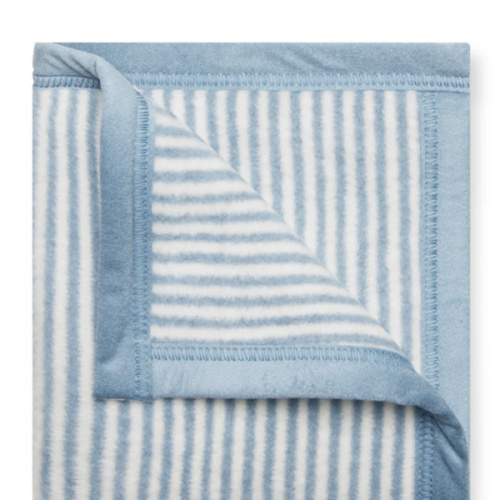 Sweet Pea Stripe Fog Mini Blanket