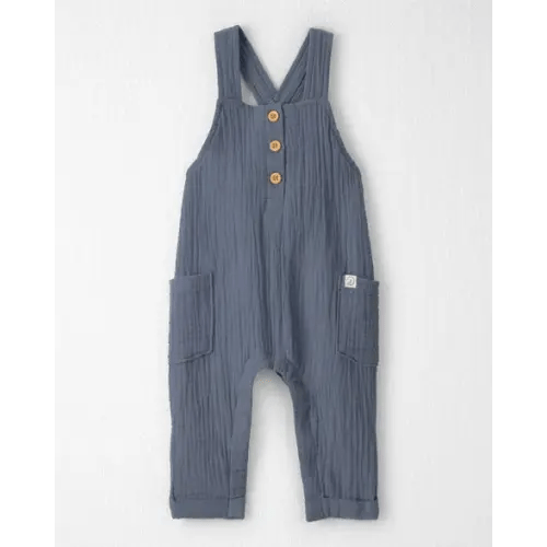 Baby Organic Cotton Gauze Overalls - Little Planet | Carter's