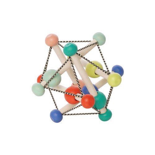 Skwish Colorpop Teether & Rattle Activity Toy