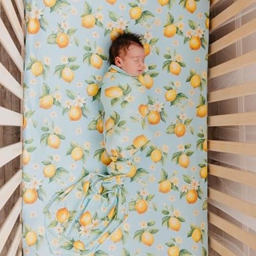 Copper Pearl, Melody Premium Crib Sheet