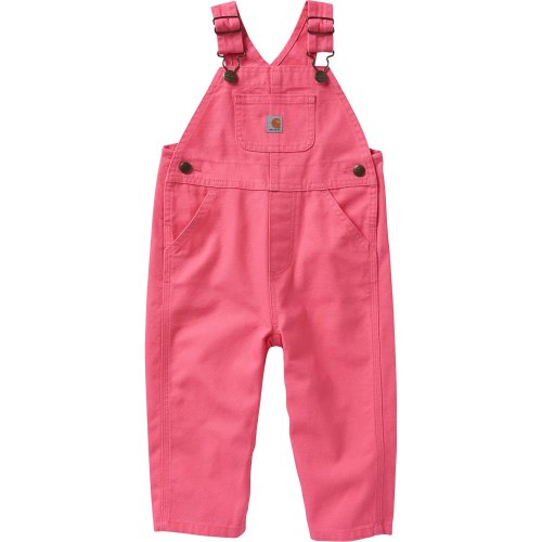 Carhartt Infant Girls' Canvas Bib Loose Fit Overalls