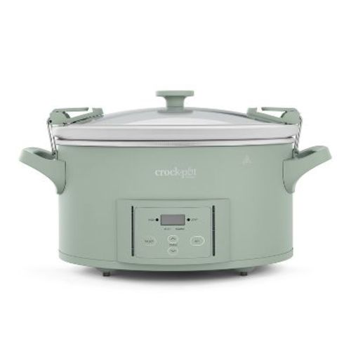 Crock-Pot 7qt Programmable Countdown Cook and Carry Slow Cooker Desert Sage