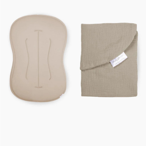 Lounger Curve + Muslin Cover Set | Birch