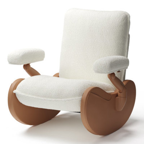 MAMAZING Lullacloud Nursery Chair Glider For Breastfeeding, Black | Wayfair