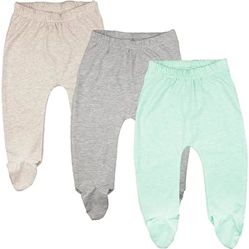 Baby Soft Cotton Spandex Pants with Feet