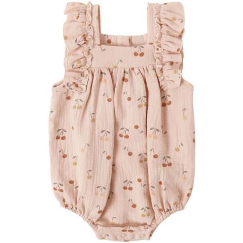 Quincy Mae Maya Romper - Cherries