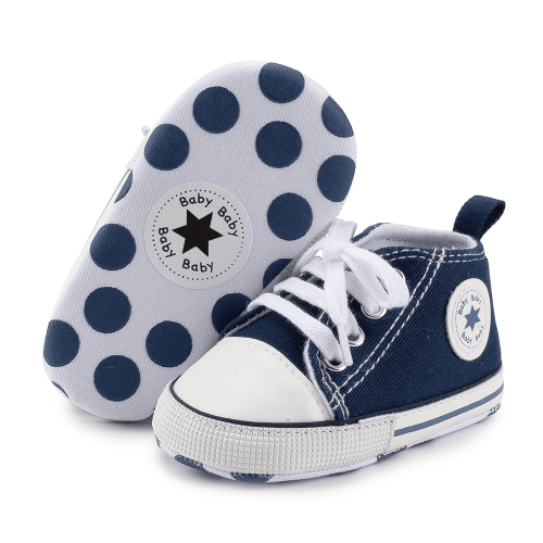 Bonario Baby Girls Boys Shoes Infant Canvas Shoes Casual Sneakers for First Walkers 3-18 Months