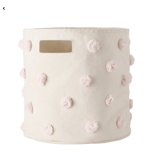 Pehr Designs Grey Pom Pom Bin | Maison & Tavola