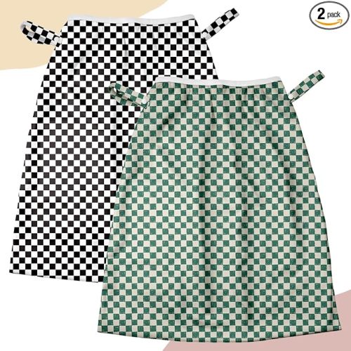 Mama Koala Pail Liner for Cloth Diapers, Reusable and Washable Waterproof Pail Liner with Strap for Diaper Pails, 2 Pack(B006M)