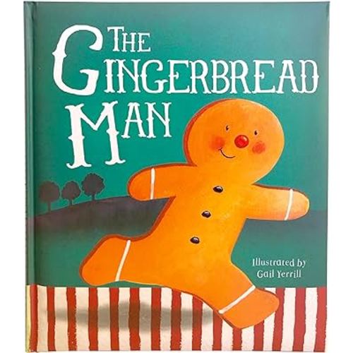 The Gingerbread Man Padded Hardcover Christmas Storybook