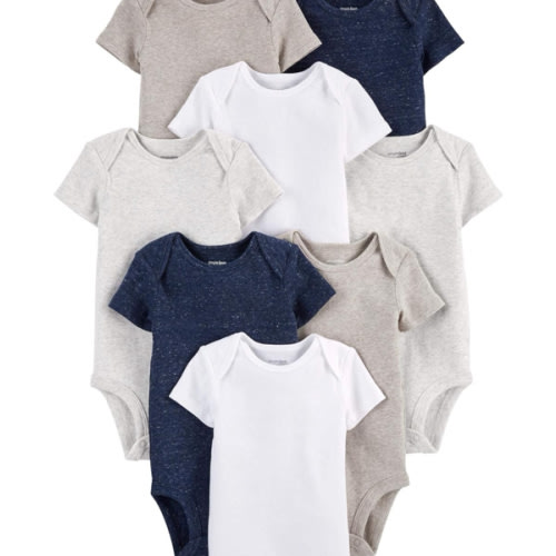 Simple Joys by Carter's Baby 8-Pack Short-Sleeve Bodysuit