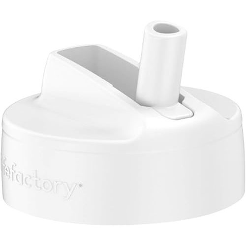 Lifefactory Pivot Straw Cap for 8-Ounce Wide Mouth Baby Bottles White, 1-Pack, LG94WH6