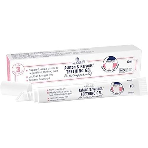 Ashton & Parsons Teething Gel for 3 Months+ Infants to Help Relieve Common Teething Symptoms 10ml