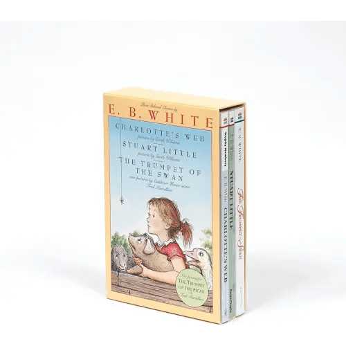 E. B. White Box Set: 3 Classic Favorites: Charlotte's Web, Stuart Little, The Trumpet of the Swan