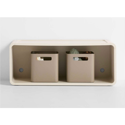 Scout 38" Linen Wood Kids Stackable Bookcase