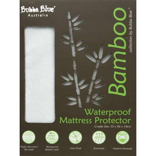 Bubba Blue Bamboo Cradle Mattress Protector Cradle