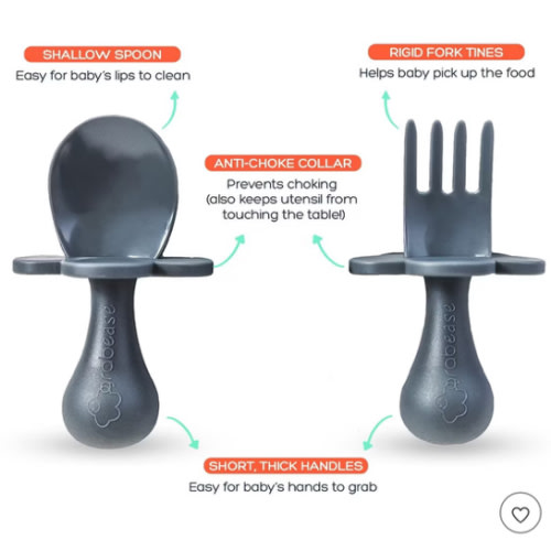 Baby Spoon and Fork Cutlery - 1 Set