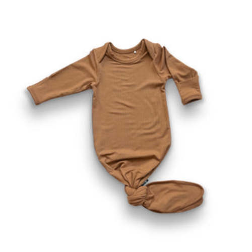 BAMBOO KNOT GOWN- Caramel – millie + roo